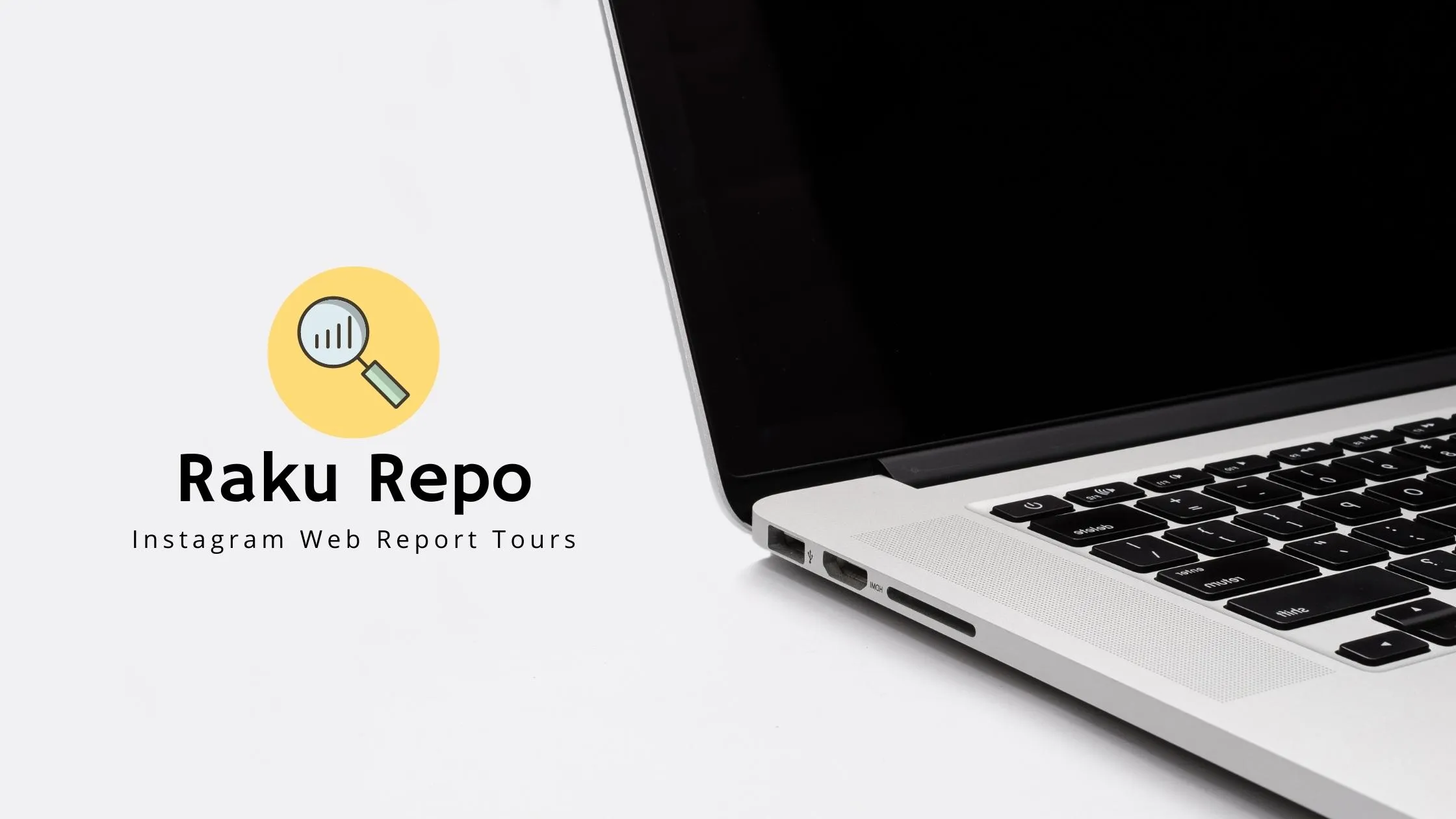Instagram分析管理ツール Raku Repo 告知バナー